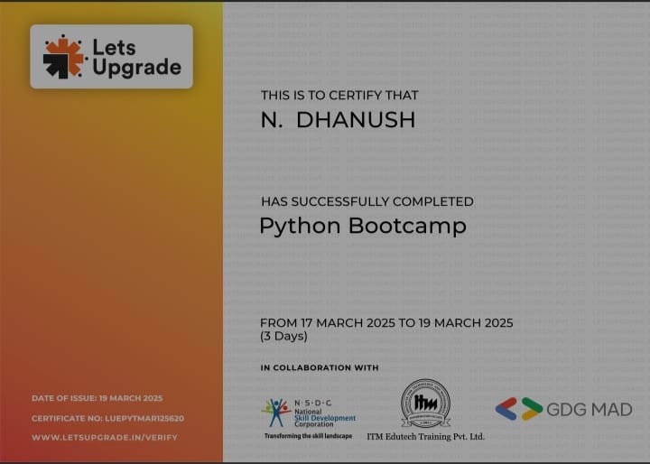CERTIFICATE12